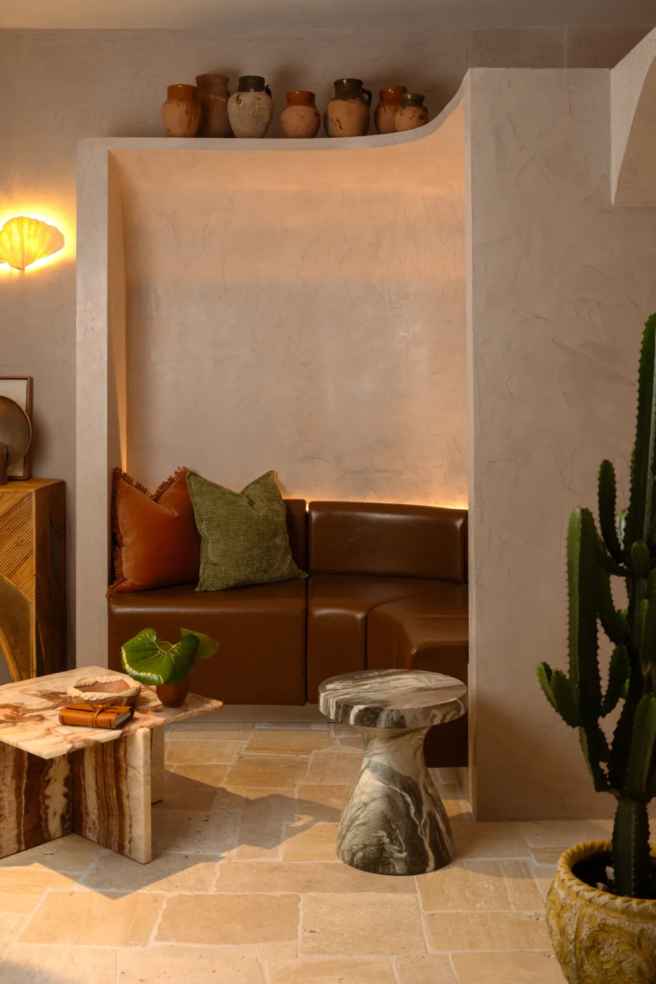 Casa Soleil supplied photograph of a warm studio interior